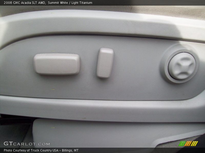 Summit White / Light Titanium 2008 GMC Acadia SLT AWD