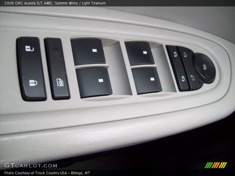 Summit White / Light Titanium 2008 GMC Acadia SLT AWD