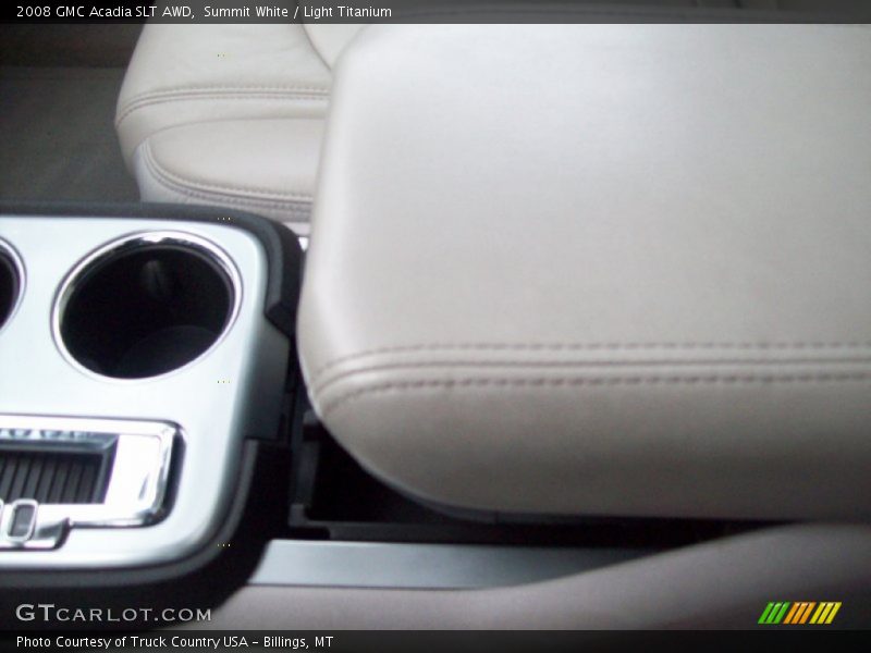Summit White / Light Titanium 2008 GMC Acadia SLT AWD