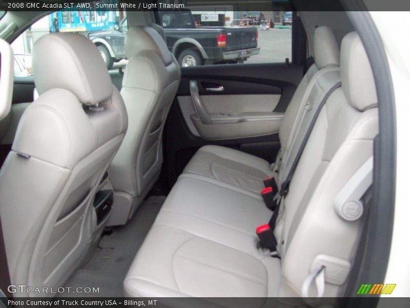 Summit White / Light Titanium 2008 GMC Acadia SLT AWD