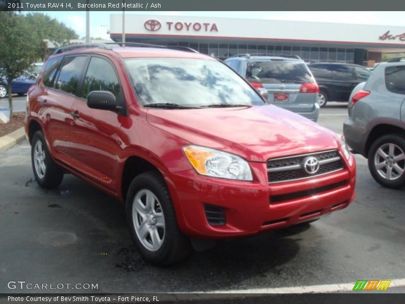 Barcelona Red Metallic / Ash 2011 Toyota RAV4 I4