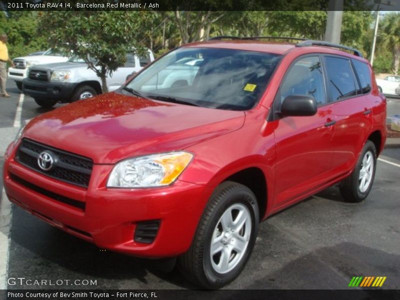 Barcelona Red Metallic / Ash 2011 Toyota RAV4 I4