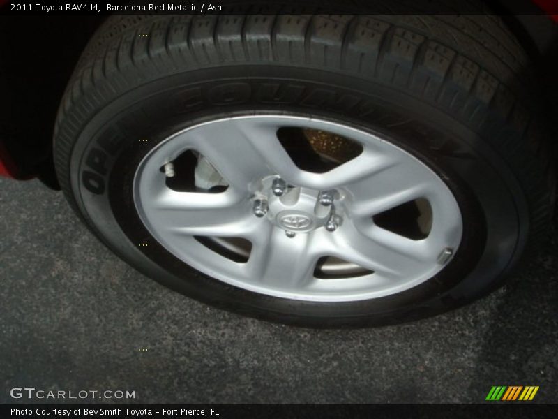 Barcelona Red Metallic / Ash 2011 Toyota RAV4 I4