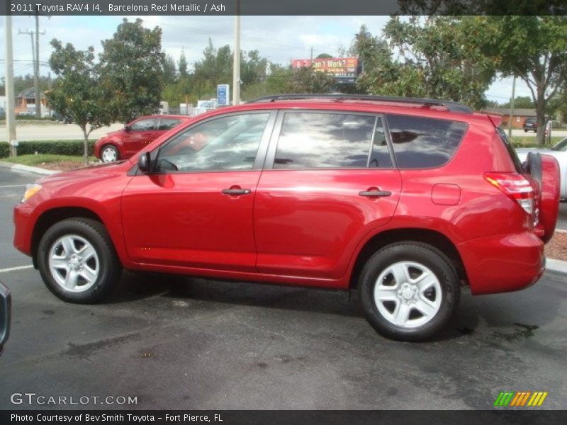 Barcelona Red Metallic / Ash 2011 Toyota RAV4 I4