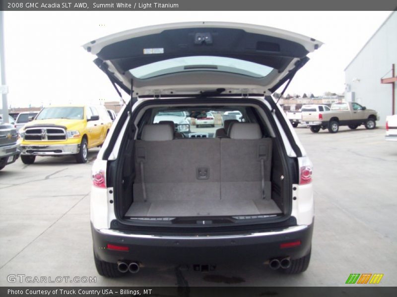 Summit White / Light Titanium 2008 GMC Acadia SLT AWD