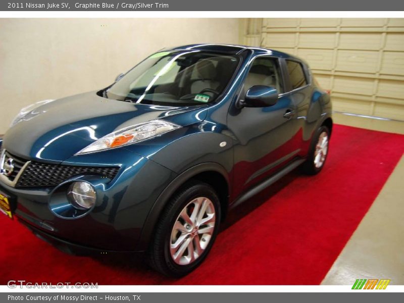 Graphite Blue / Gray/Silver Trim 2011 Nissan Juke SV