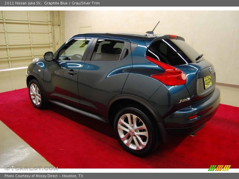 Graphite Blue / Gray/Silver Trim 2011 Nissan Juke SV