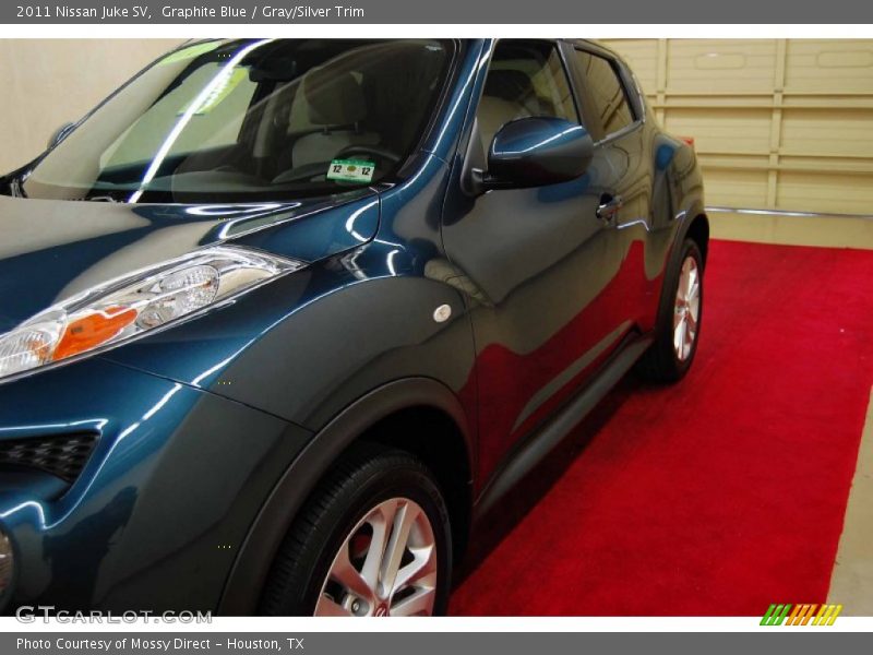 Graphite Blue / Gray/Silver Trim 2011 Nissan Juke SV