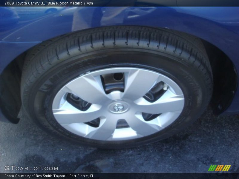 Blue Ribbon Metallic / Ash 2009 Toyota Camry LE