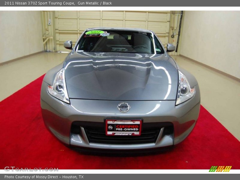 Gun Metallic / Black 2011 Nissan 370Z Sport Touring Coupe