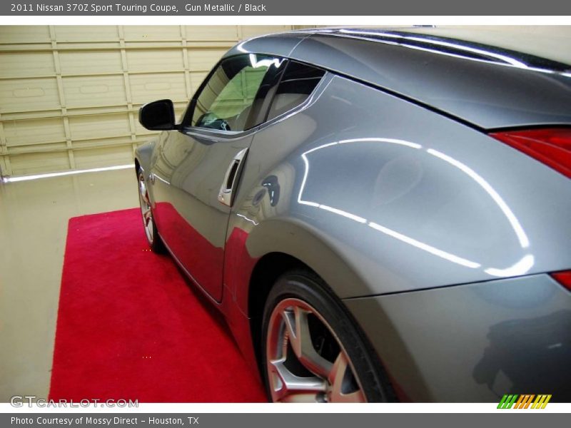 Gun Metallic / Black 2011 Nissan 370Z Sport Touring Coupe