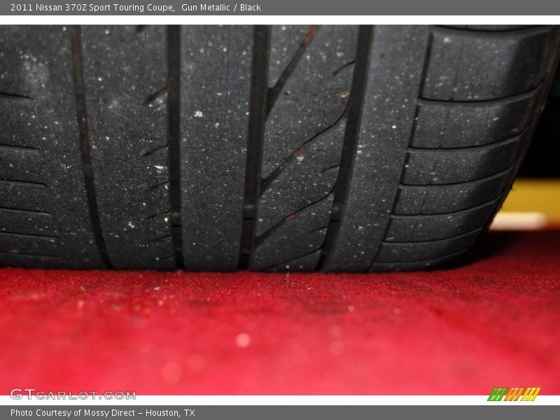 Gun Metallic / Black 2011 Nissan 370Z Sport Touring Coupe