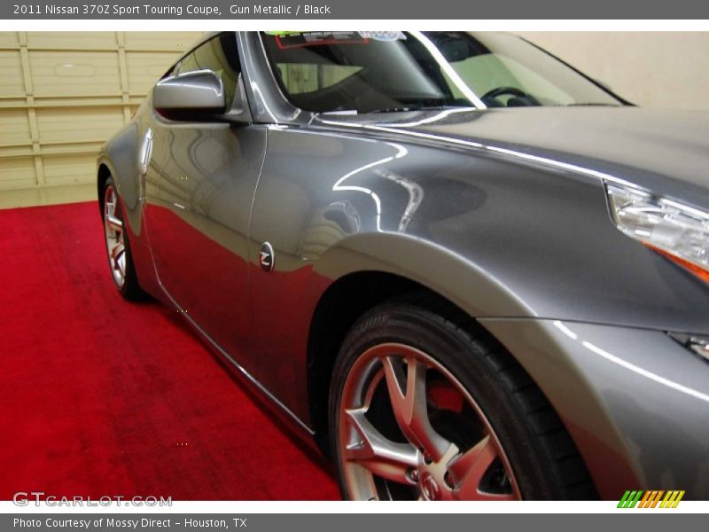 Gun Metallic / Black 2011 Nissan 370Z Sport Touring Coupe