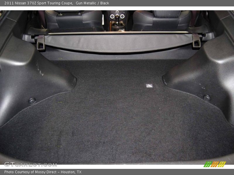 Gun Metallic / Black 2011 Nissan 370Z Sport Touring Coupe