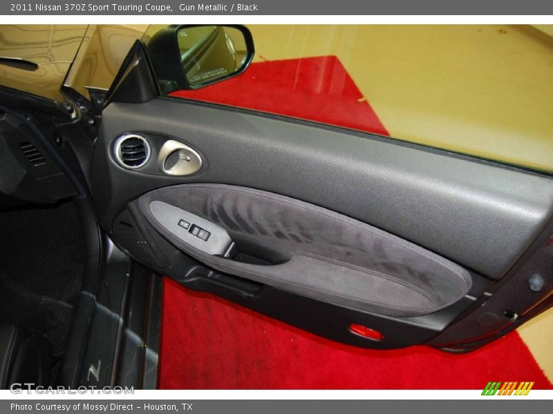 Gun Metallic / Black 2011 Nissan 370Z Sport Touring Coupe