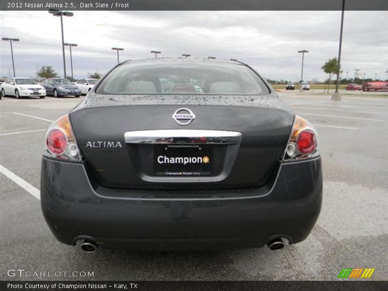 Dark Slate / Frost 2012 Nissan Altima 2.5