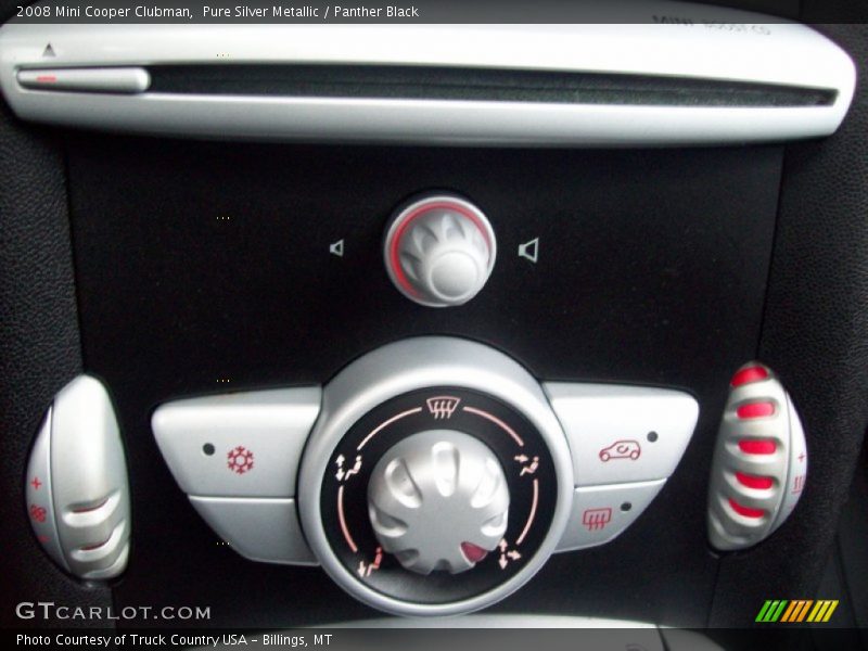 Pure Silver Metallic / Panther Black 2008 Mini Cooper Clubman