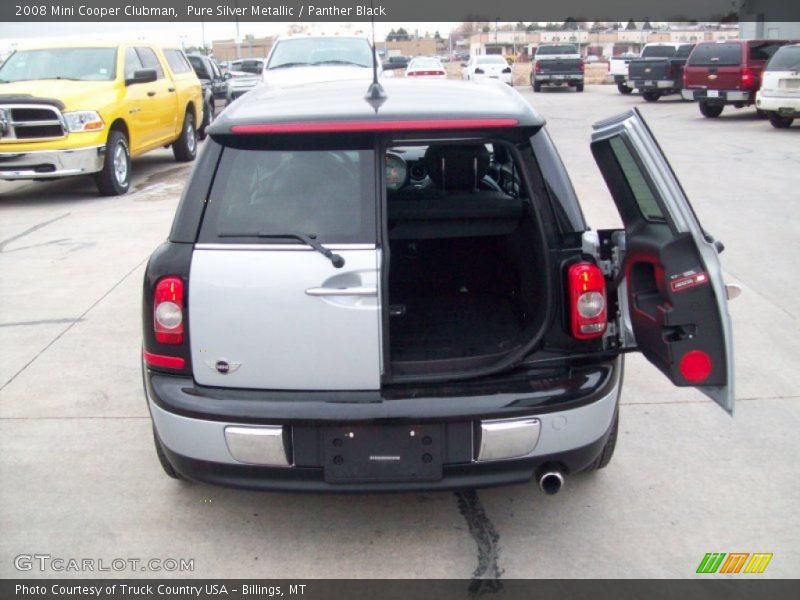 Pure Silver Metallic / Panther Black 2008 Mini Cooper Clubman