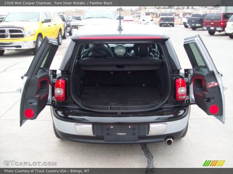 Pure Silver Metallic / Panther Black 2008 Mini Cooper Clubman