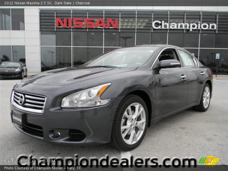 Dark Slate / Charcoal 2012 Nissan Maxima 3.5 SV