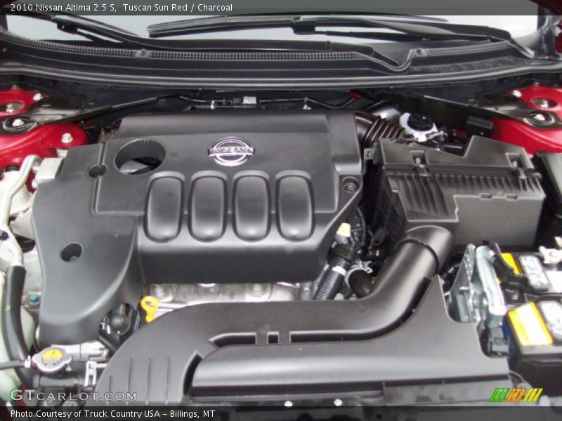 Tuscan Sun Red / Charcoal 2010 Nissan Altima 2.5 S