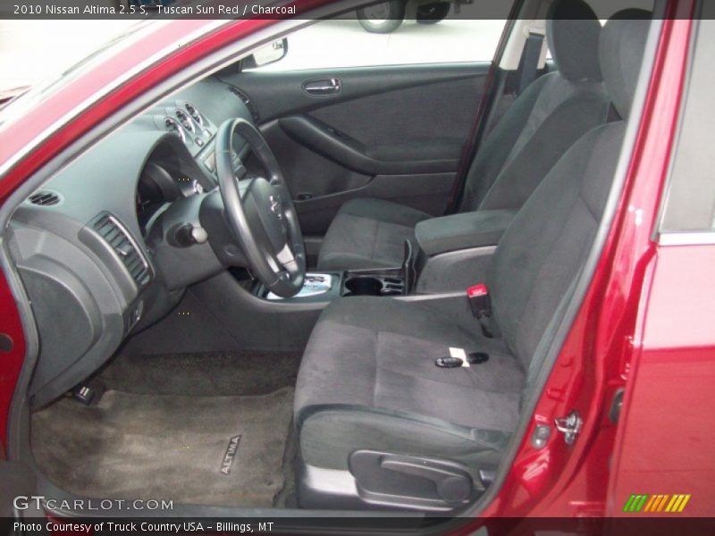 Tuscan Sun Red / Charcoal 2010 Nissan Altima 2.5 S