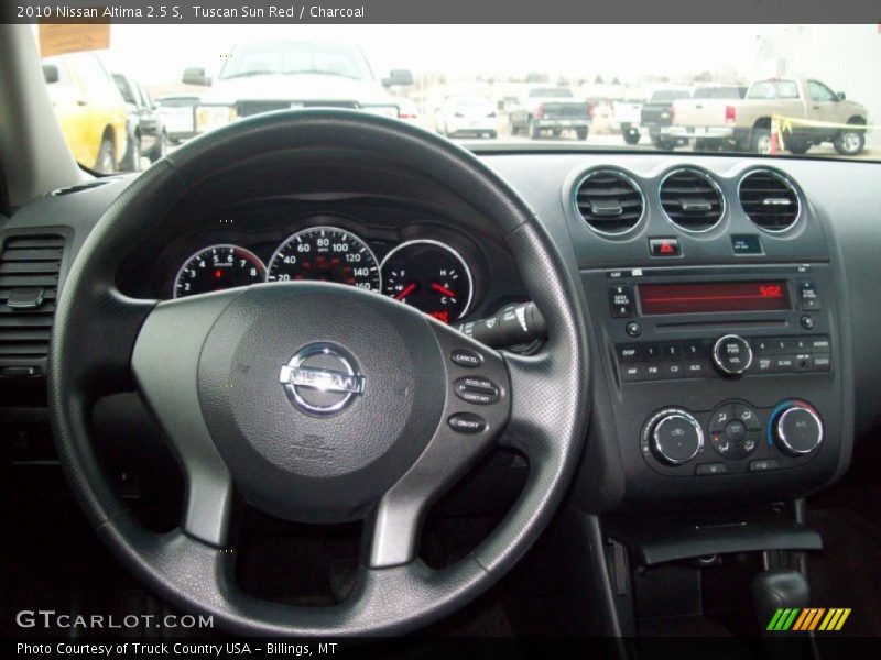 Tuscan Sun Red / Charcoal 2010 Nissan Altima 2.5 S