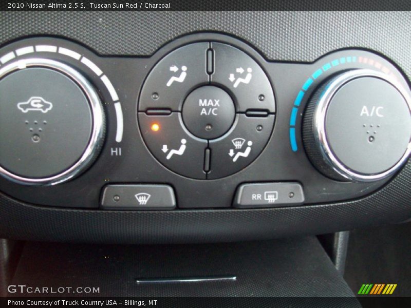 Tuscan Sun Red / Charcoal 2010 Nissan Altima 2.5 S