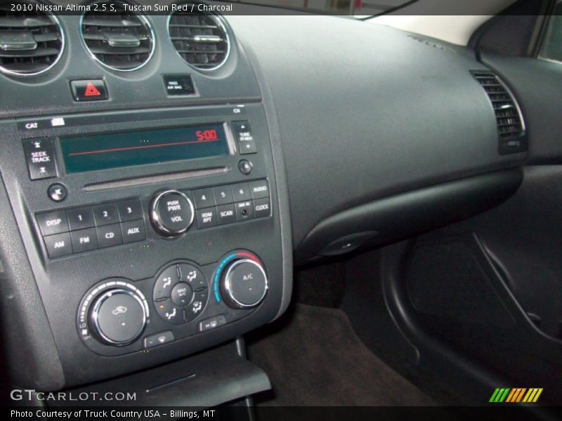 Tuscan Sun Red / Charcoal 2010 Nissan Altima 2.5 S