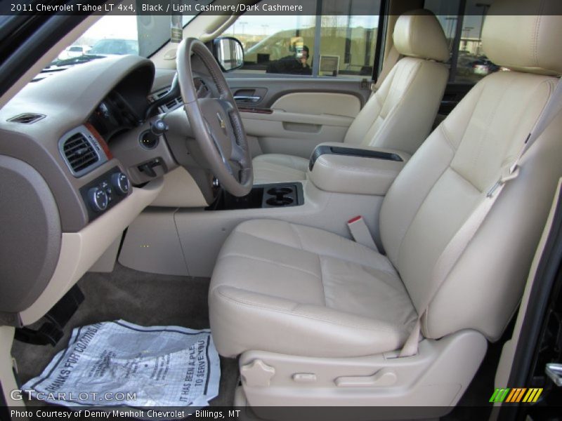 Black / Light Cashmere/Dark Cashmere 2011 Chevrolet Tahoe LT 4x4