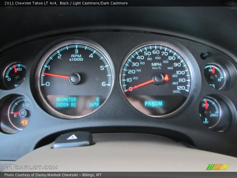 Black / Light Cashmere/Dark Cashmere 2011 Chevrolet Tahoe LT 4x4