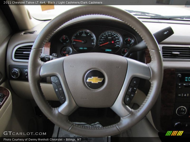 Black / Light Cashmere/Dark Cashmere 2011 Chevrolet Tahoe LT 4x4