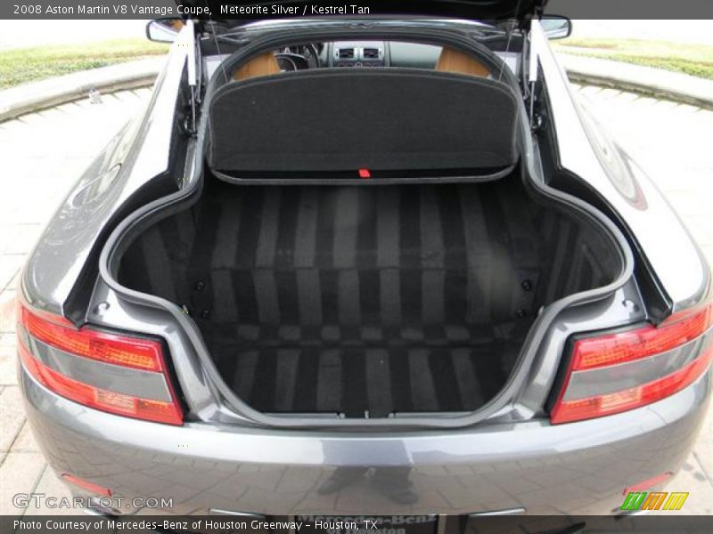 Meteorite Silver / Kestrel Tan 2008 Aston Martin V8 Vantage Coupe