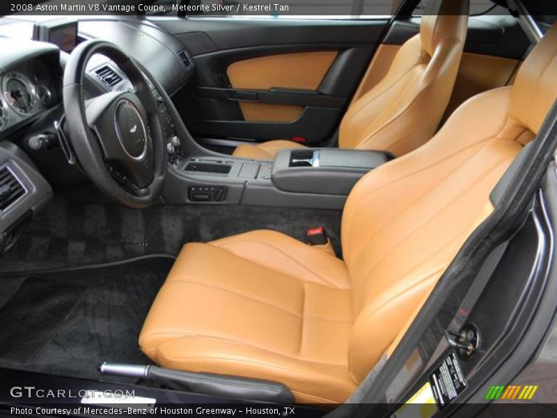  2008 V8 Vantage Coupe Kestrel Tan Interior