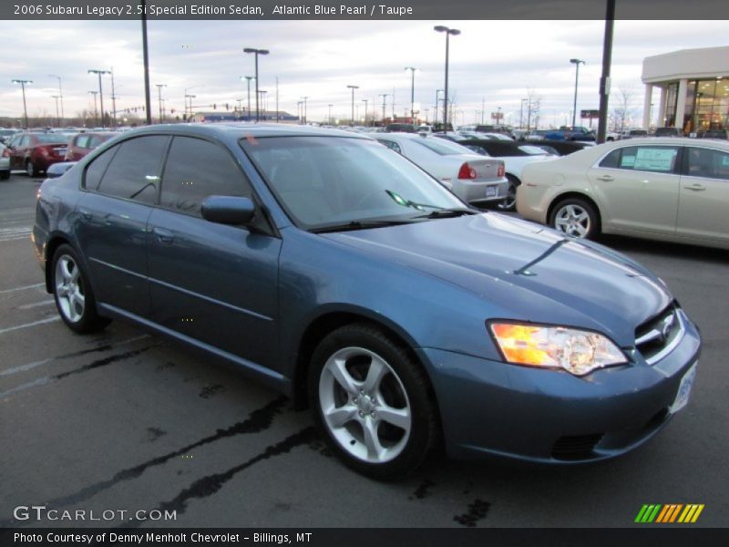 Atlantic Blue Pearl / Taupe 2006 Subaru Legacy 2.5i Special Edition Sedan