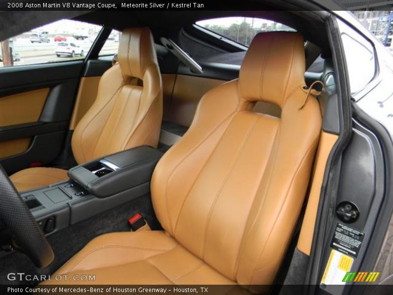  2008 V8 Vantage Coupe Kestrel Tan Interior