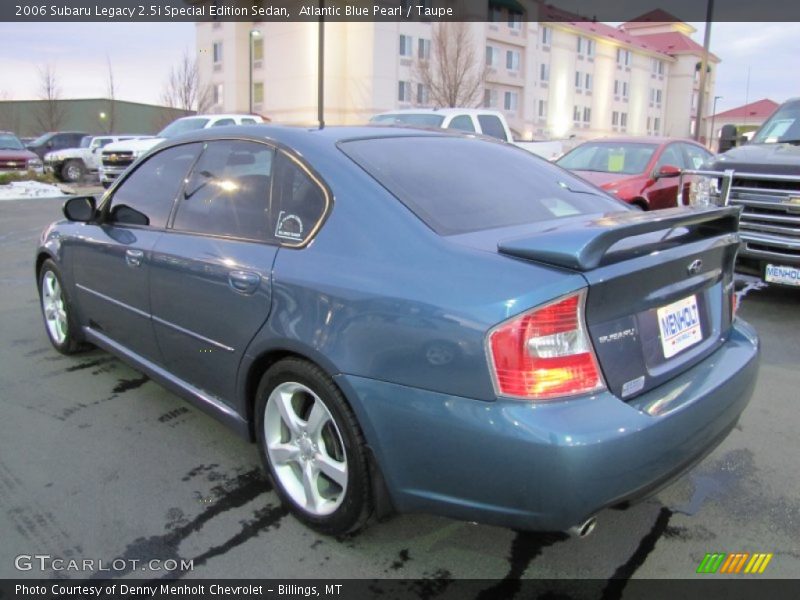 Atlantic Blue Pearl / Taupe 2006 Subaru Legacy 2.5i Special Edition Sedan
