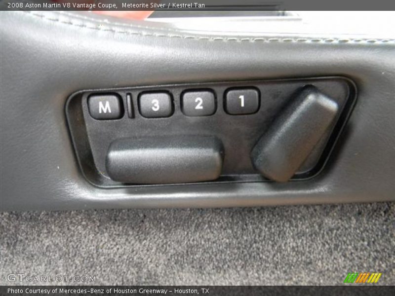 Controls of 2008 V8 Vantage Coupe