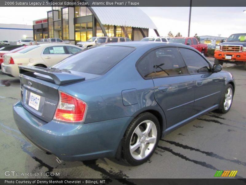 Atlantic Blue Pearl / Taupe 2006 Subaru Legacy 2.5i Special Edition Sedan