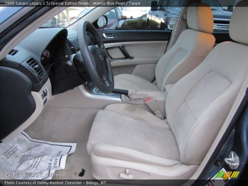 Atlantic Blue Pearl / Taupe 2006 Subaru Legacy 2.5i Special Edition Sedan