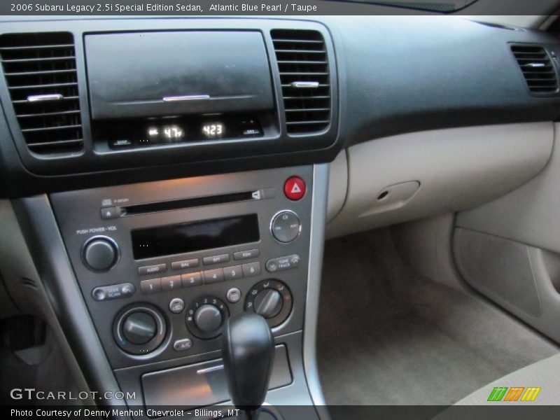 Atlantic Blue Pearl / Taupe 2006 Subaru Legacy 2.5i Special Edition Sedan