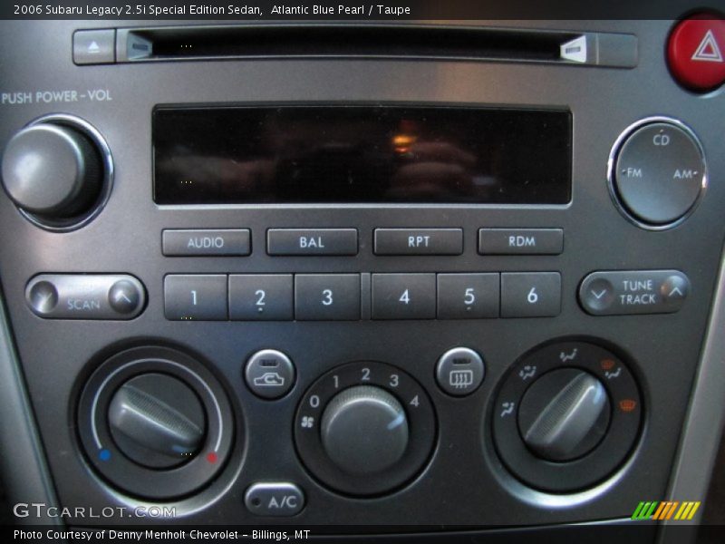Atlantic Blue Pearl / Taupe 2006 Subaru Legacy 2.5i Special Edition Sedan