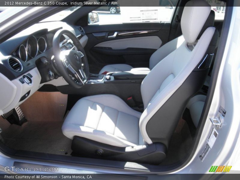  2012 C 350 Coupe Ash Interior