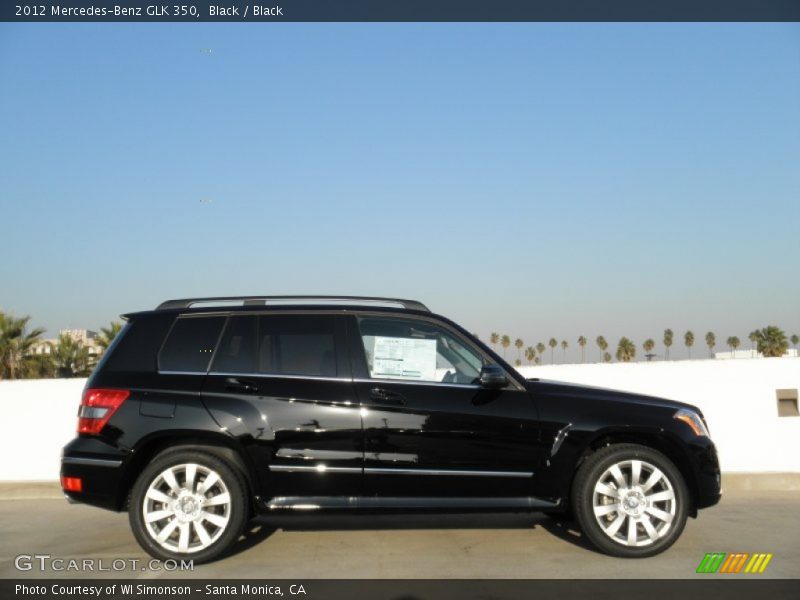 Black / Black 2012 Mercedes-Benz GLK 350