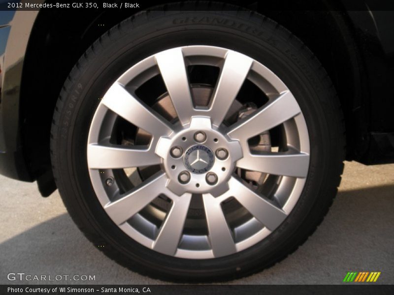 Black / Black 2012 Mercedes-Benz GLK 350