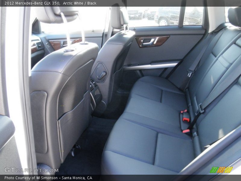Arctic White / Black 2012 Mercedes-Benz GLK 350