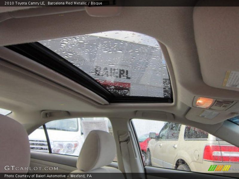 Barcelona Red Metallic / Bisque 2010 Toyota Camry LE