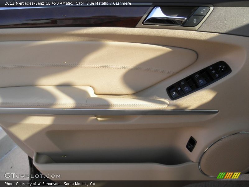 Capri Blue Metallic / Cashmere 2012 Mercedes-Benz GL 450 4Matic