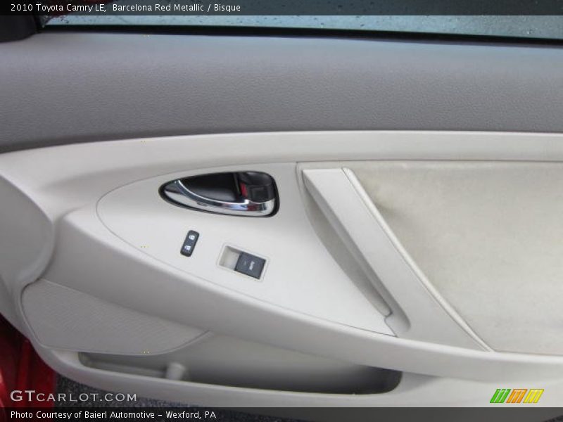 Barcelona Red Metallic / Bisque 2010 Toyota Camry LE