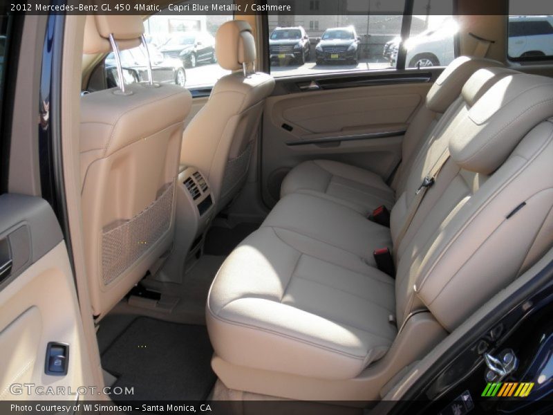 Capri Blue Metallic / Cashmere 2012 Mercedes-Benz GL 450 4Matic